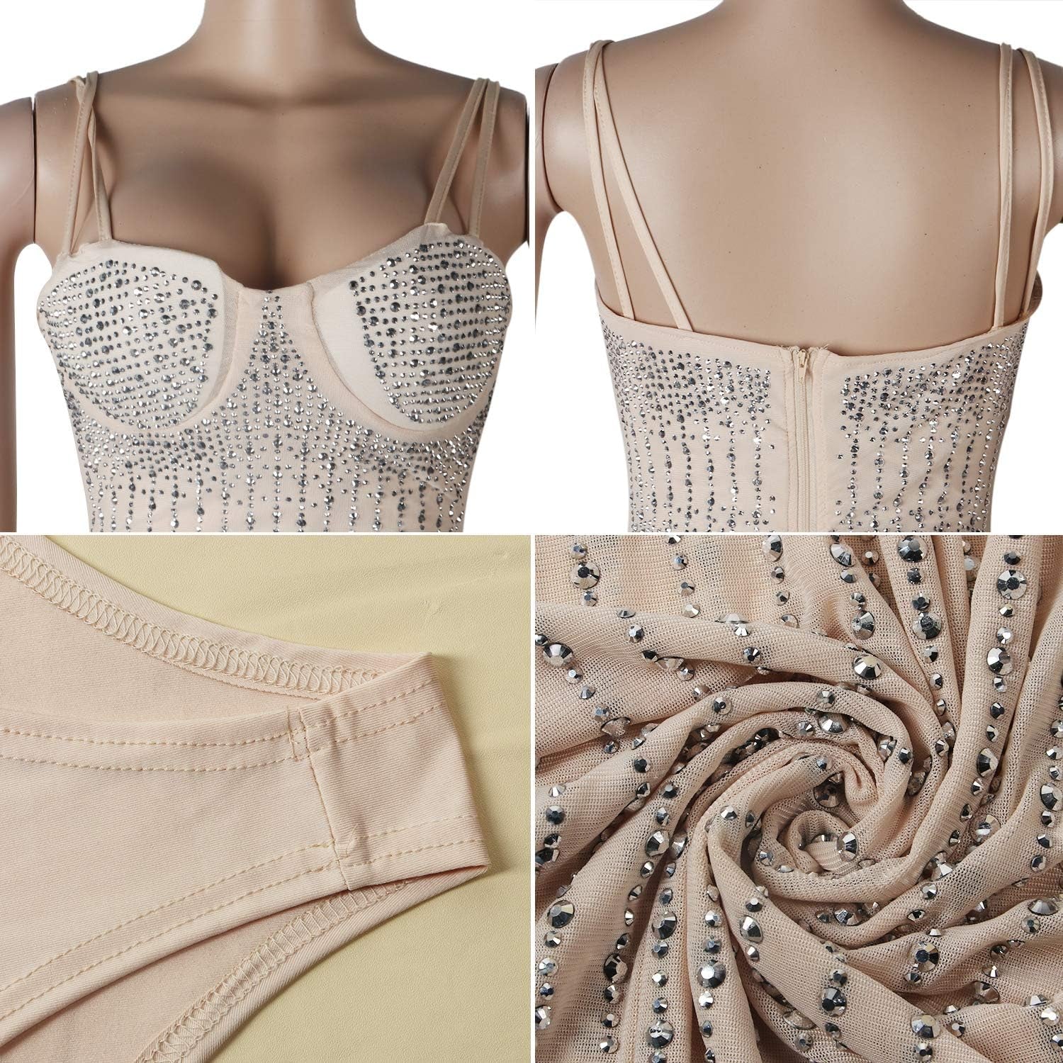 Women Diamond Club Night Dress